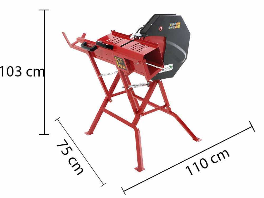GeoTech SA 410 elektrische brandhoutzaag, 230 V, detail 12