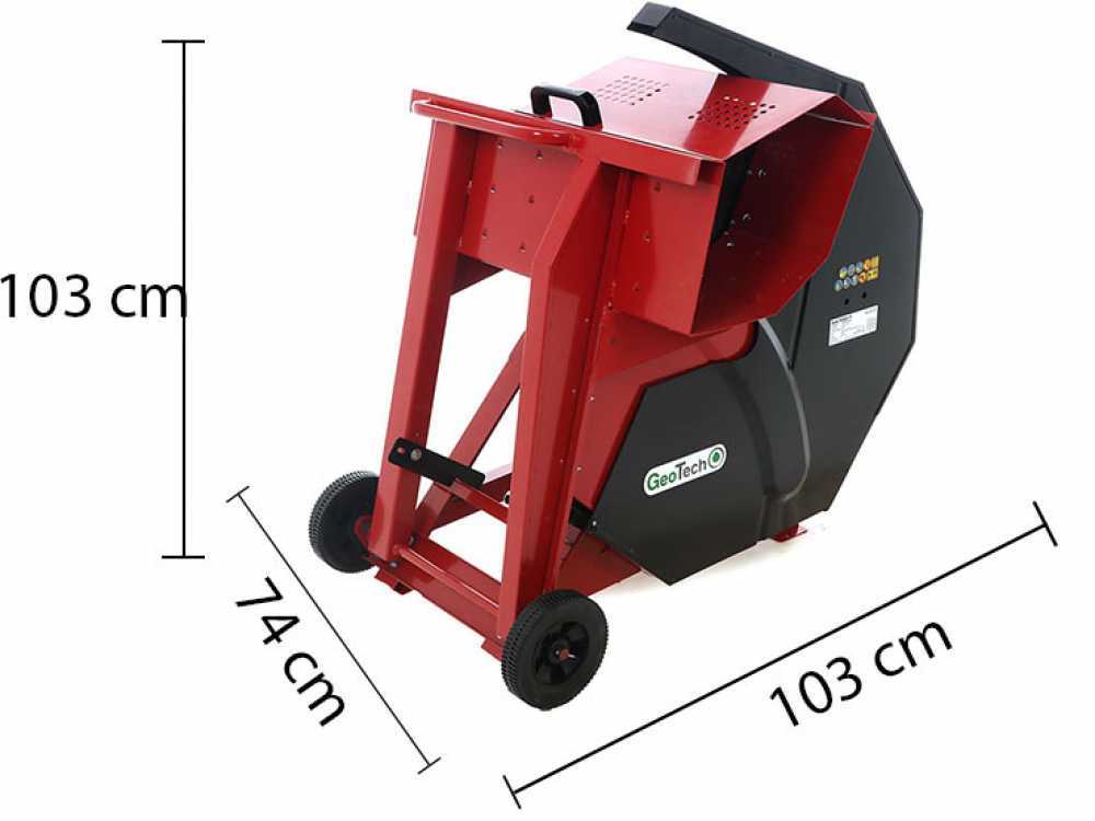 GeoTech SA 700-M elektrische brandhoutzaag, 230 V, detail 12