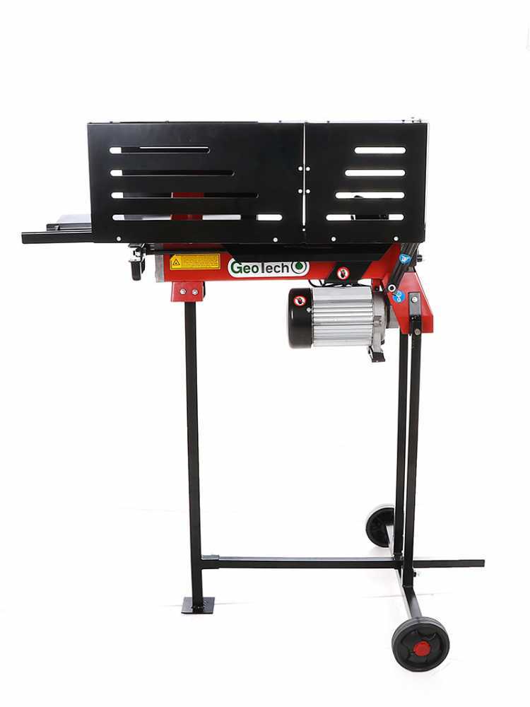 GeoTech SPHE 6 elektrische houtklover 2-in-1, 6 ton, horizontaal, detail 12