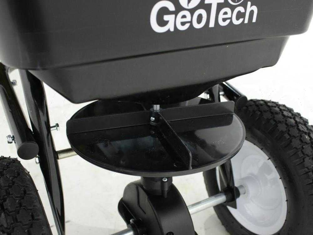 Getrokken strooiwagen voor zitmaaier GeoTech Riding-on Mowers, 29 liter, detail 12