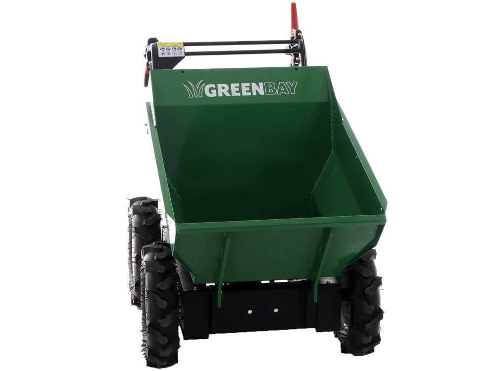 Motorkruiwagen laadvermogen 300 kg GreenBay MiniTipper 300 H, motor Honda GP160, 4x4, detail 11