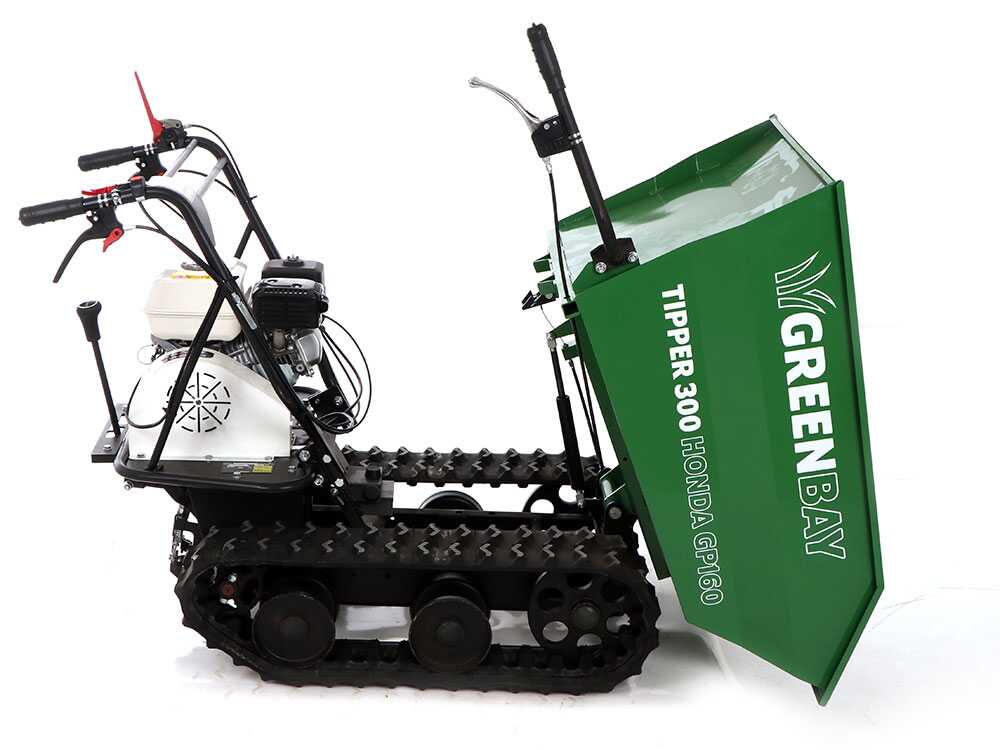 Rupsdumper laadvermogen 300 kg GreenBay Tipper 300, motor Honda GP160, detail 12