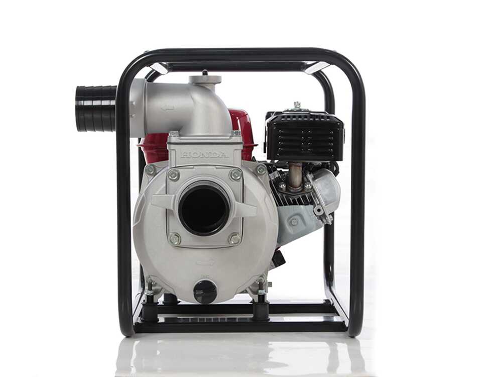Honda WB30 benzine motorpomp, aansluiting 80 mm, detail 12