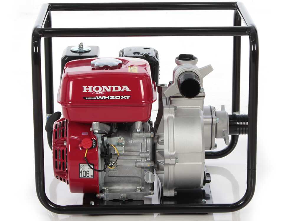 Honda WH20XT benzine motorpomp, aansluiting 50 mm, detail 12