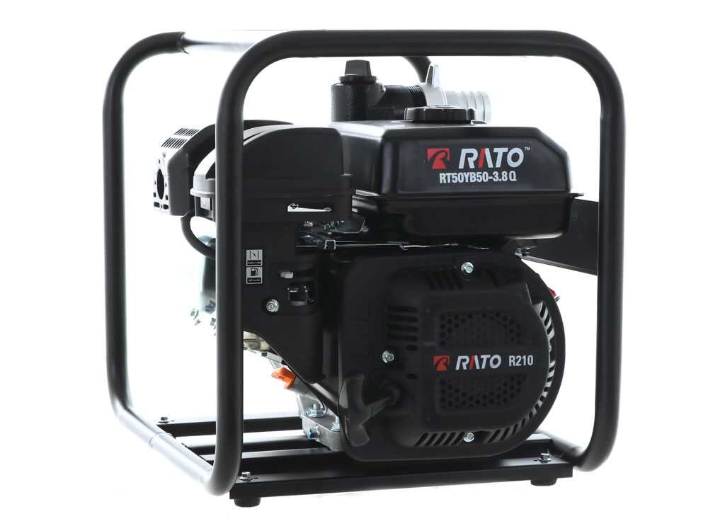 Rato RT50YB50-3.8Q benzine motorpomp, detail 11