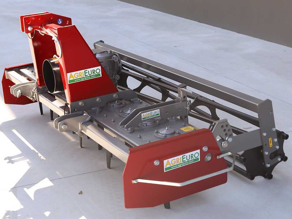 AgriEuro TOP-LINE RF210 rotorkopeg 210 cm, medium serie, kooirol, detail 12