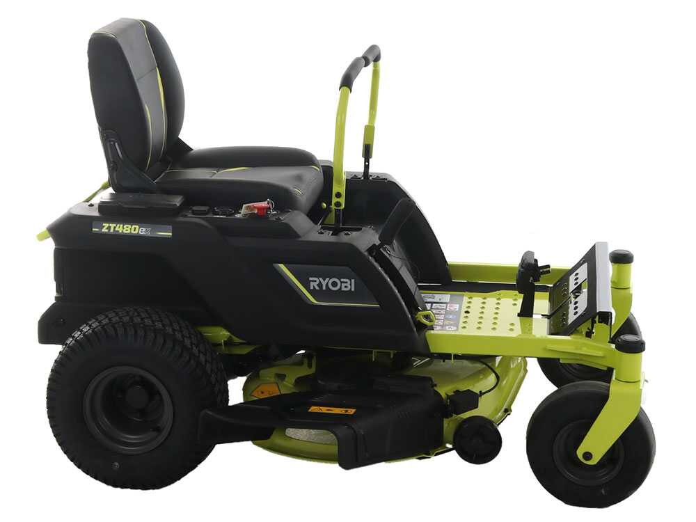 Ryobi ZTR480ex accu-zero-turn zitmaaier 107 cm, automaat, detail 11