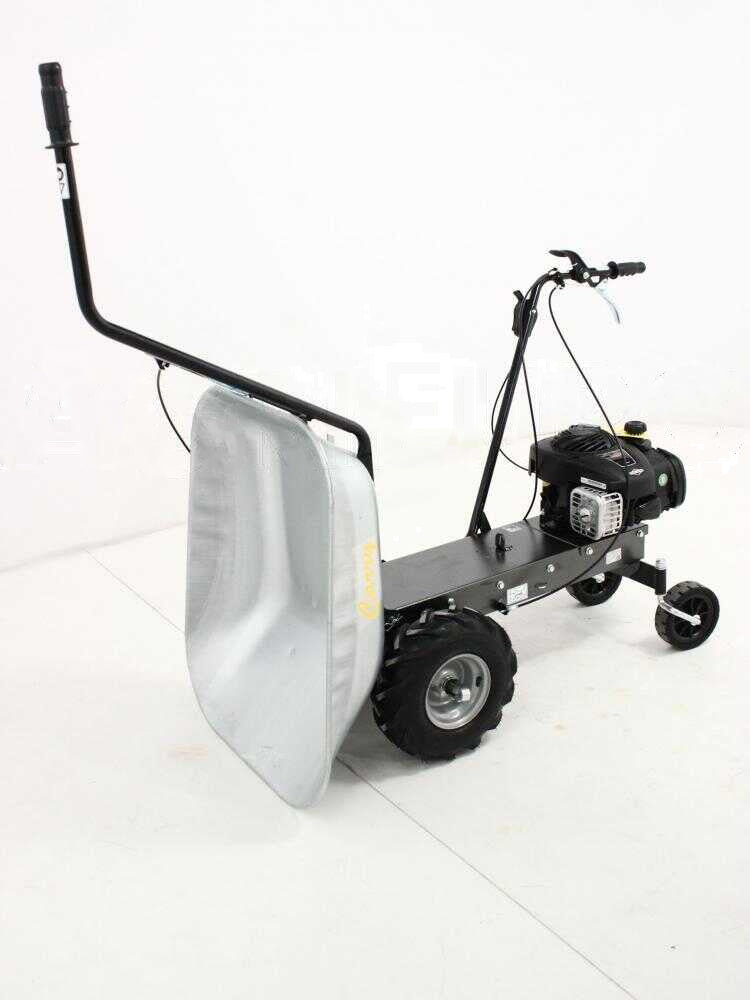 Motorkruiwagen laadvermogen 100 kg Eurosystems Wheelbarrow, motor B&S 450E petrol, detail 12