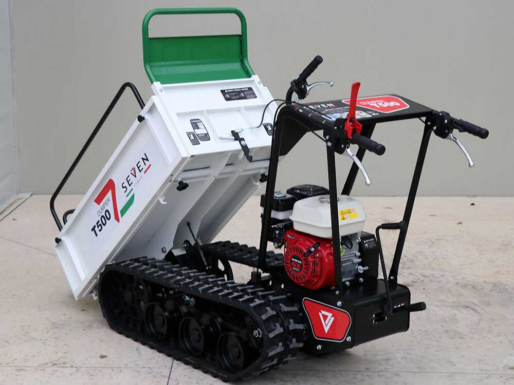 Rupsdumper laadvermogen 500 kg Seven Italy T500 GX, detail 12