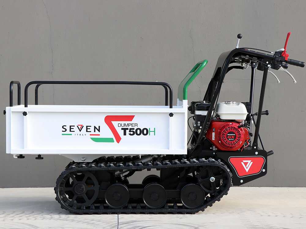 Rupsdumper laadvermogen 500 kg Seven Italy T500H GX-E, detail 12