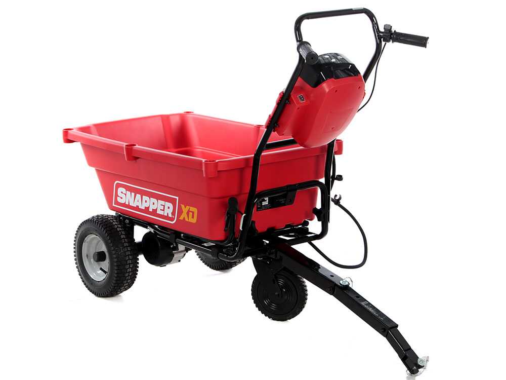 Accu motorkruiwagen laadvermogen 100 kg Snapper ESXDUC82, 82 V 4 Ah, detail 12