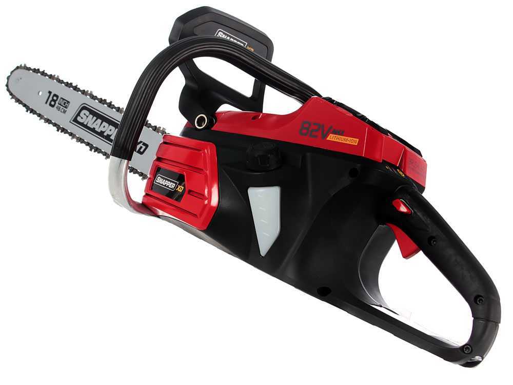 Snapper SXDCS82 accu kettingzaag, zwaard 46 cm, 82 V 2 Ah, detail 12