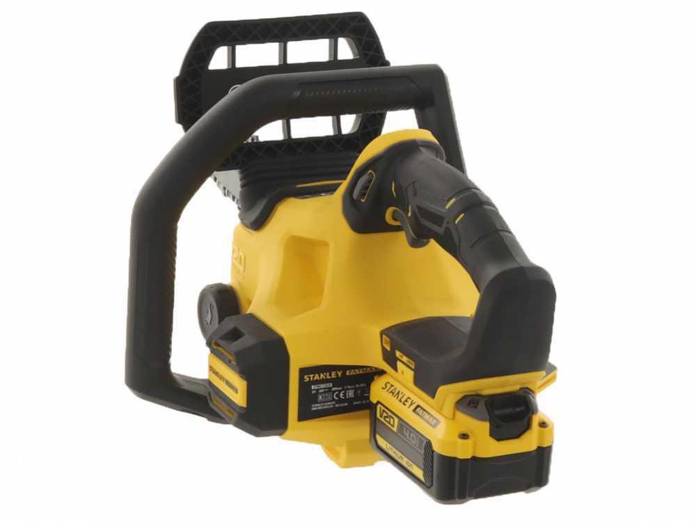 Stanley Fatmax V20 accu kettingzaag, zwaard 30 cm, 18 V 4 Ah, detail 11
