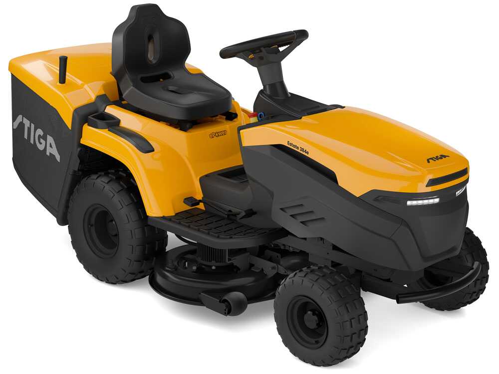 Stiga Estate 384e accu-gazontractor met opvangbak 84 cm, automaat (K612216), detail 12