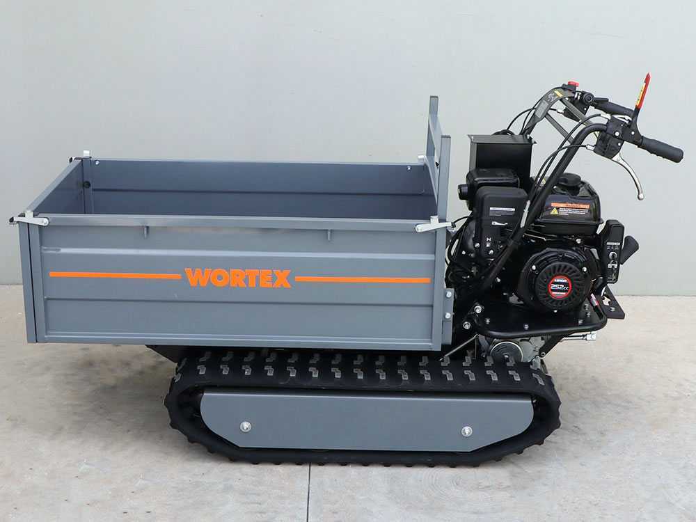 Rupsdumper laadvermogen 500 kg Wortex SFL 500-E, detail 12