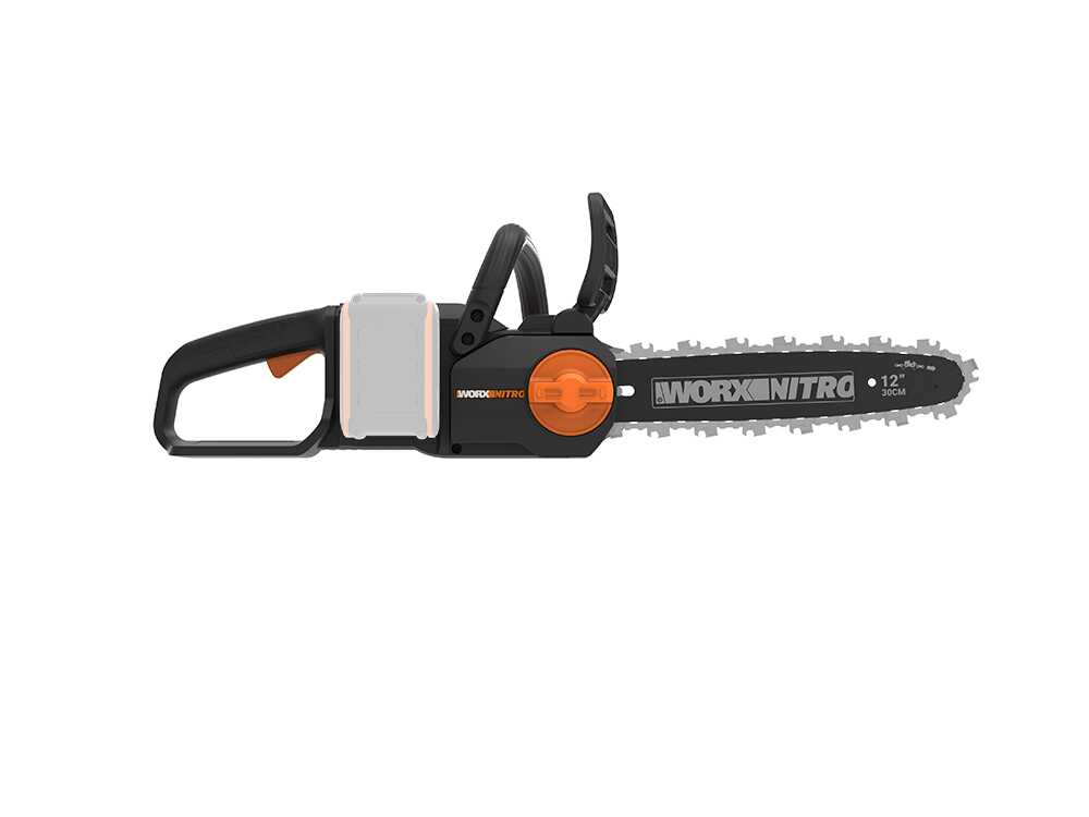 Worx Nitro WG350E.9 accu kettingzaag, zwaard 30 cm, 20 V zonder accu, detail 12