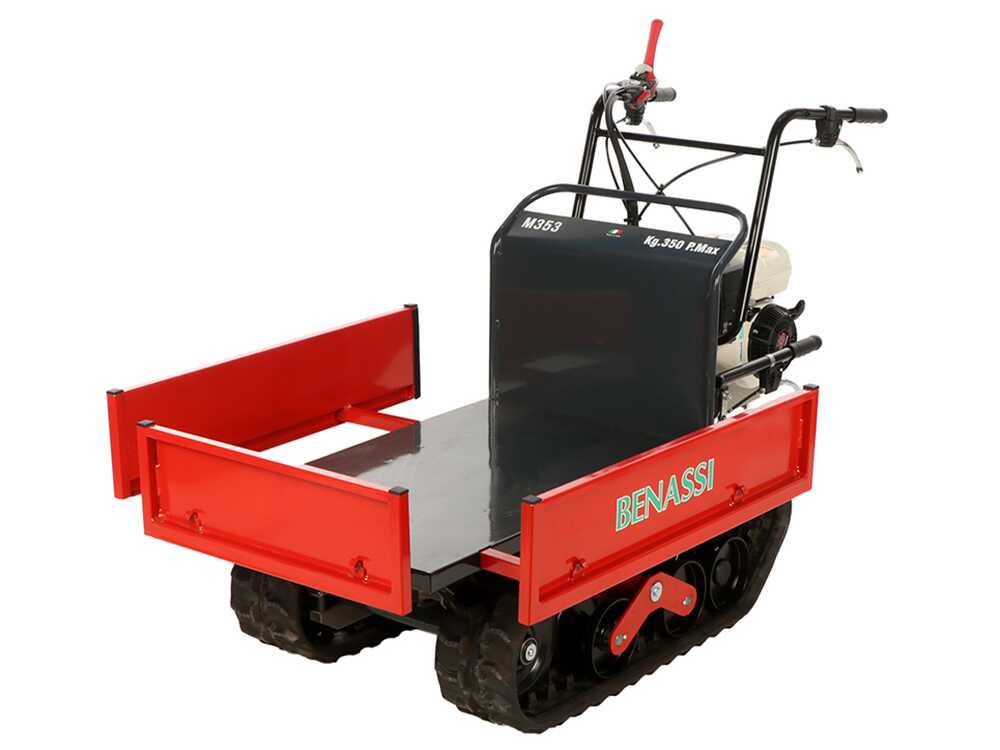 Rupsdumper laadvermogen 350 kg Benassi M353H, detail 12