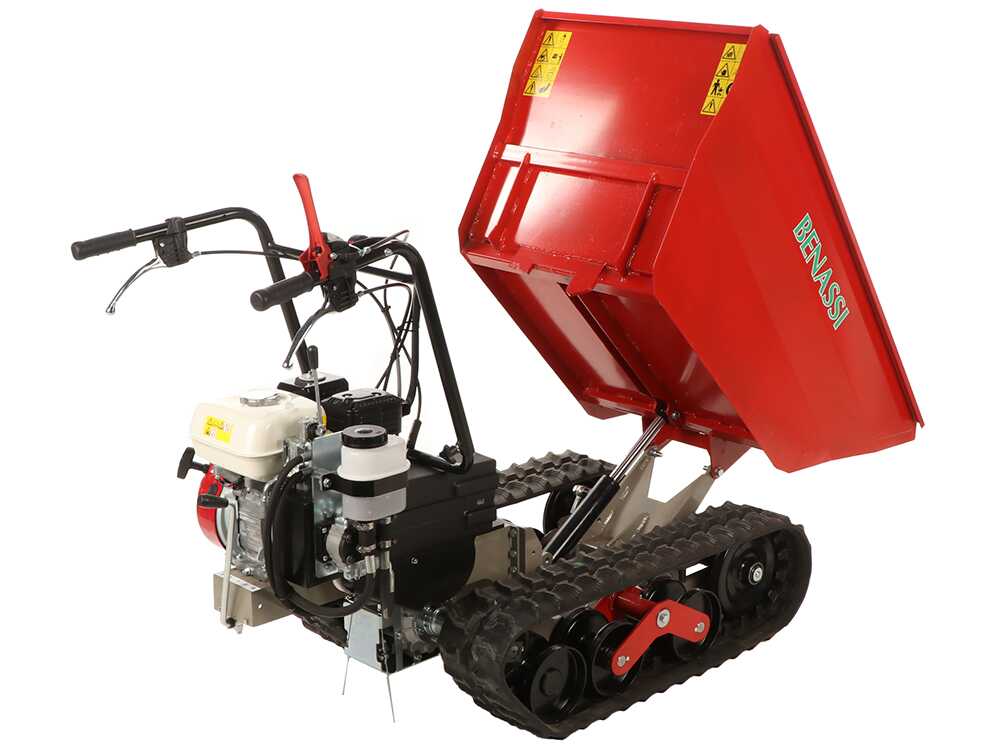 Rupsdumper laadvermogen 550 kg Benassi M503DH, hydraulisch kiepen, detail 12