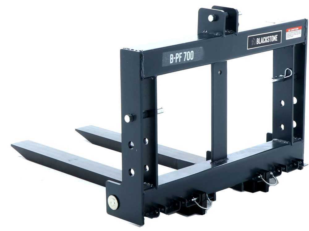 BlackStone B-PF 700 palletvork voor de trekker, 700 kg, detail 12