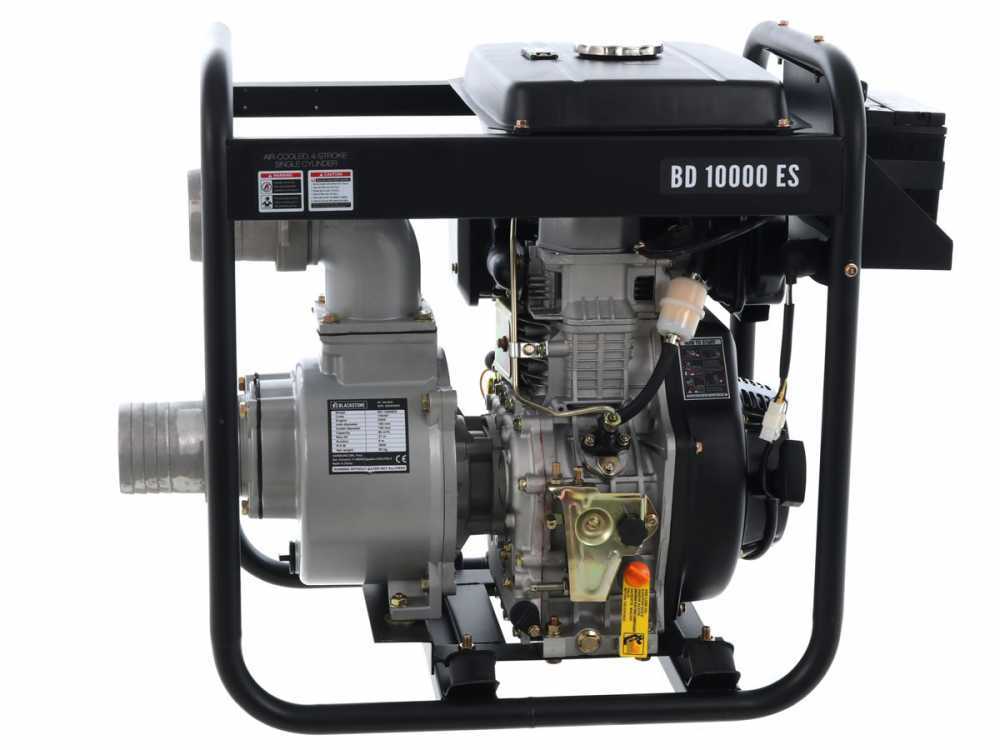 BlackStone BD 10000ES diesel motorpomp, aansluiting 100 mm, detail 12