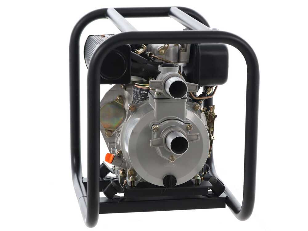 BlackStone BD 5000 diesel motorpomp, aansluiting 50 mm, detail 12
