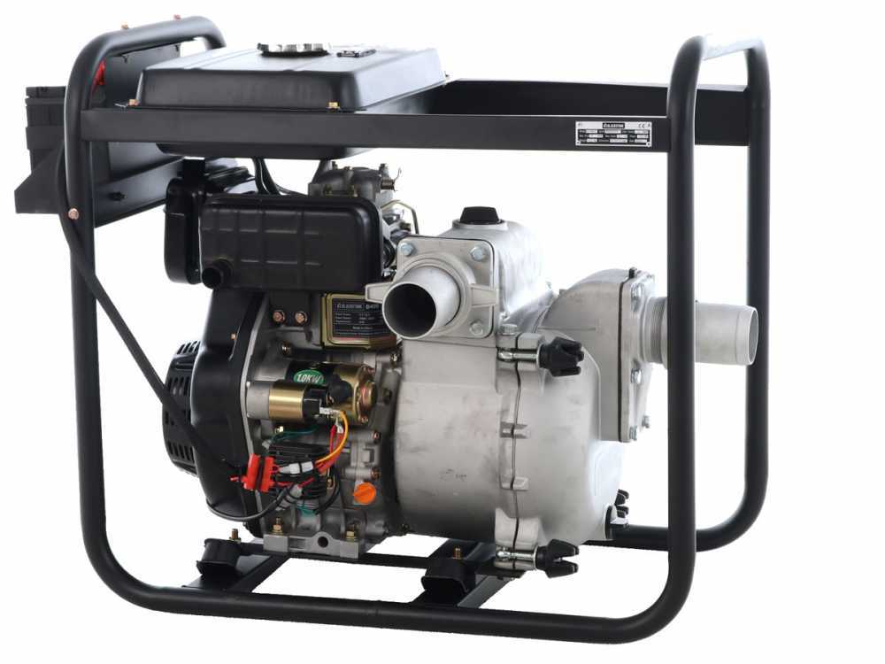 BlackStone BD-ST 8000ES diesel motorpomp voor vuil water, aansluiting 80 mm, detail 12