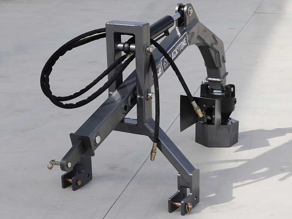Grondboor voor de trekker BlackStone BHD500 HR, zonder boor, detail 13