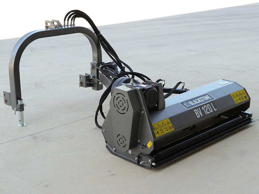 BlackStone BV 140 L zijklepelmaaier met arm 140 cm, detail 13