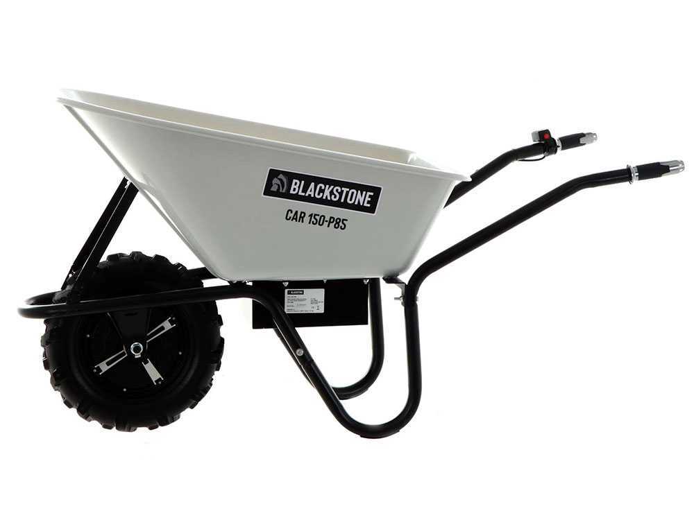 Accu motorkruiwagen laadvermogen 150 kg BlackStone CAR 150-P85, 24 V, detail 12