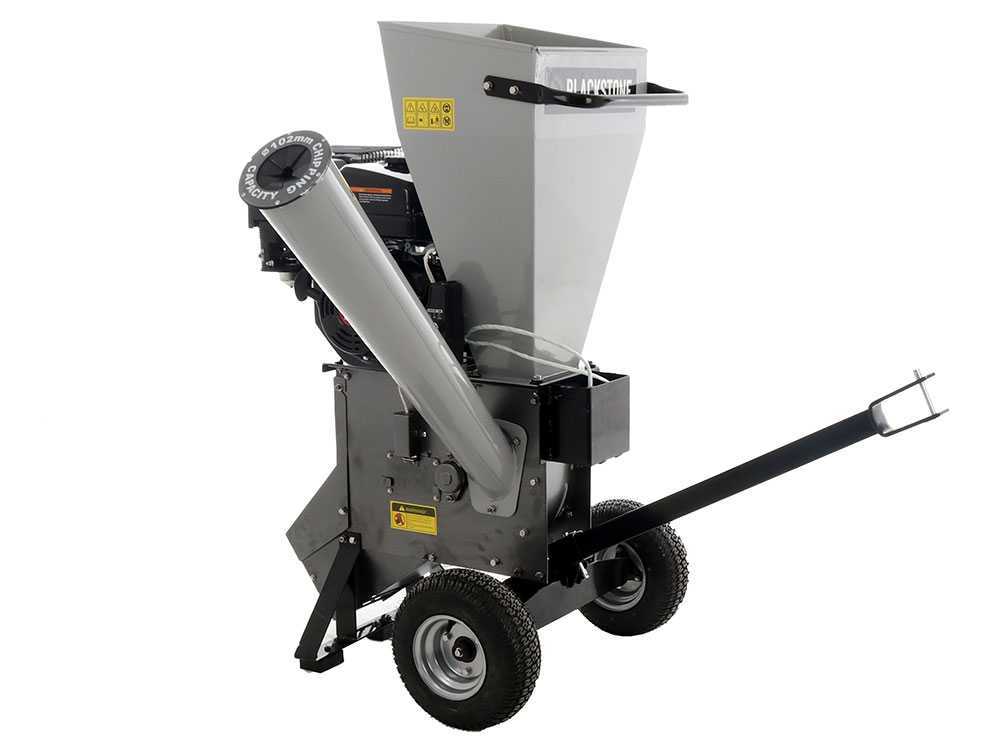 BlackStone CSB150E-L benzine hakselaar, takken tot 102 mm, elektrische start, detail 13