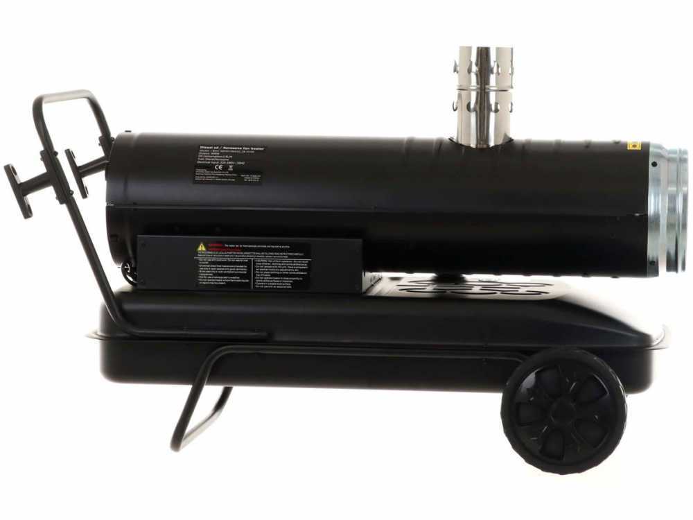 BlackStone i-BDH 30 diesel heteluchtkanon 30 kW, indirect gestookt, detail 12