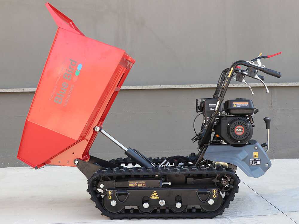 Rupsdumper laadvermogen 500 kg Blue Bird Transporter 500 D, detail 13