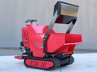 Motorkruiwagen laadvermogen 500 kg Blue Bird Trasporter 500DL Trcked, hydraulisch kiepen, detail 13