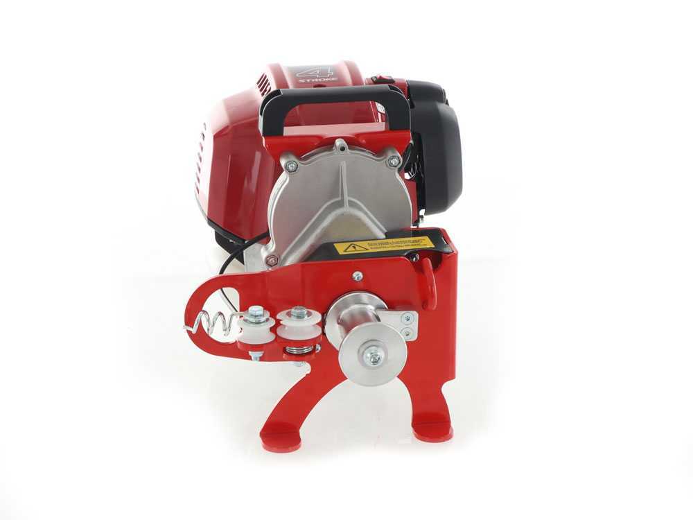 Blue Bird TWH 500 benzine lier, detail 12