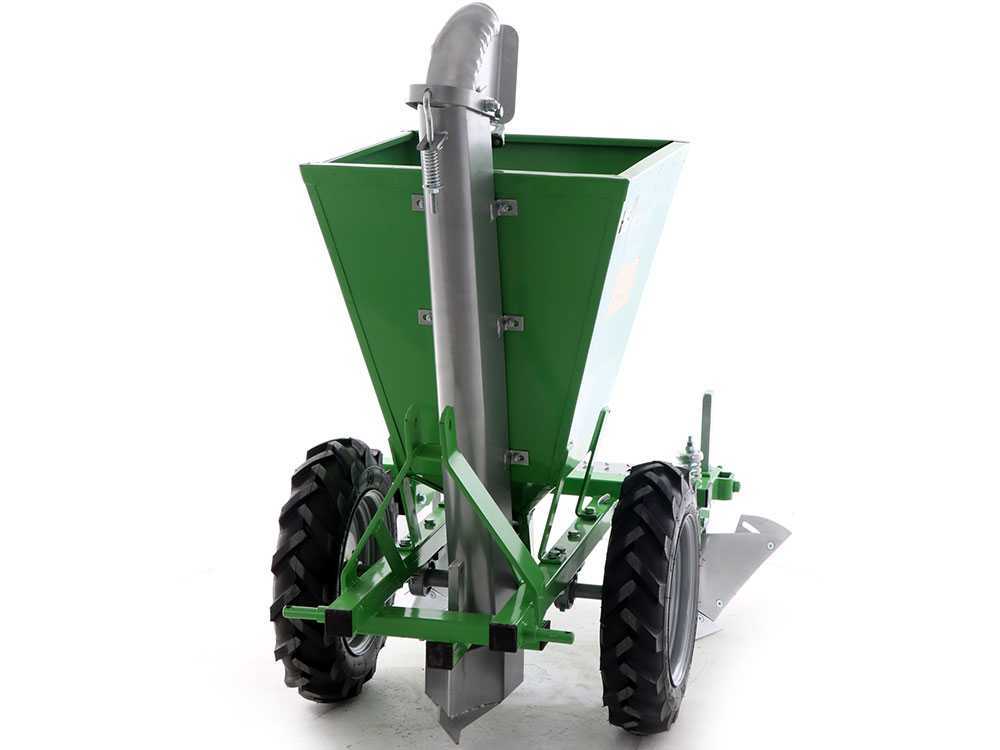 Bomet Gemini 1-rijige aardappelpootmachine, rubberwielen, detail 12