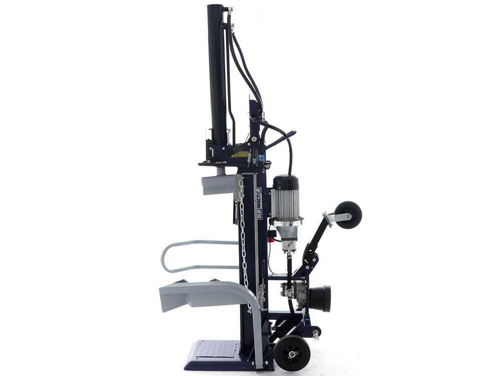 BullMach BM-LS-ET-T elektrische houtklover, 22 ton, verticaal, detail 12