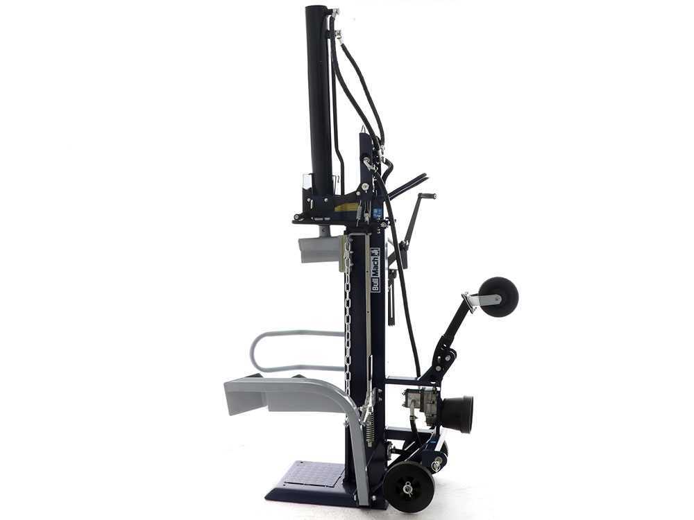BullMach BM-LS aftakas houtklover, 22 ton, verticaal, detail 12