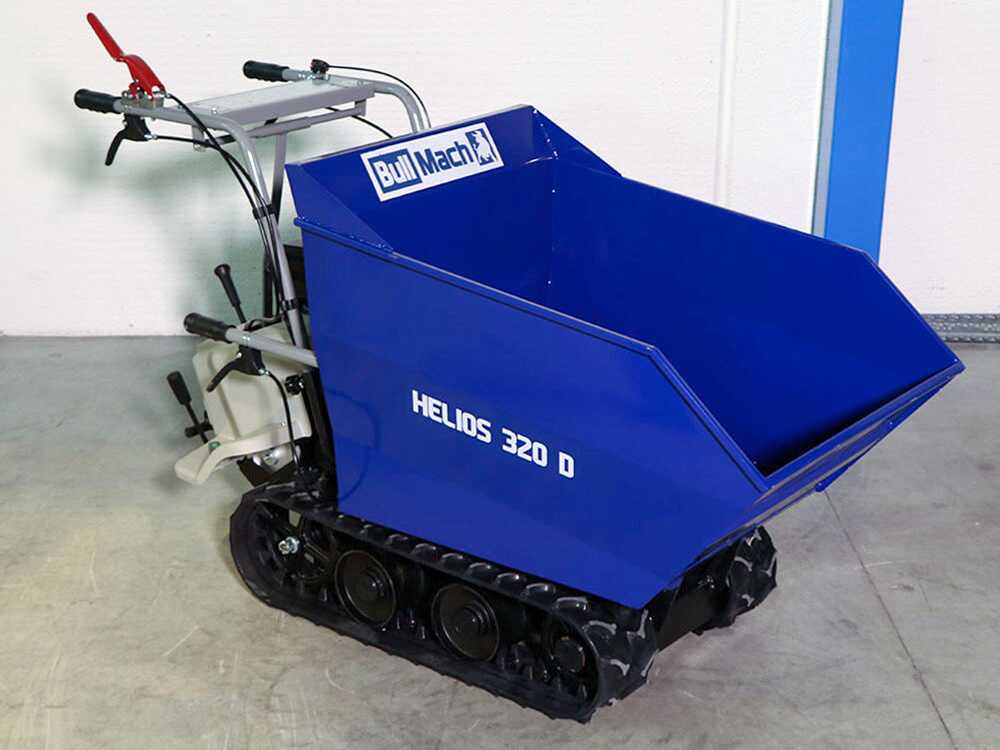 Rupsdumper laadvermogen 320 kg BullMach HELIOS 320 D, detail 13