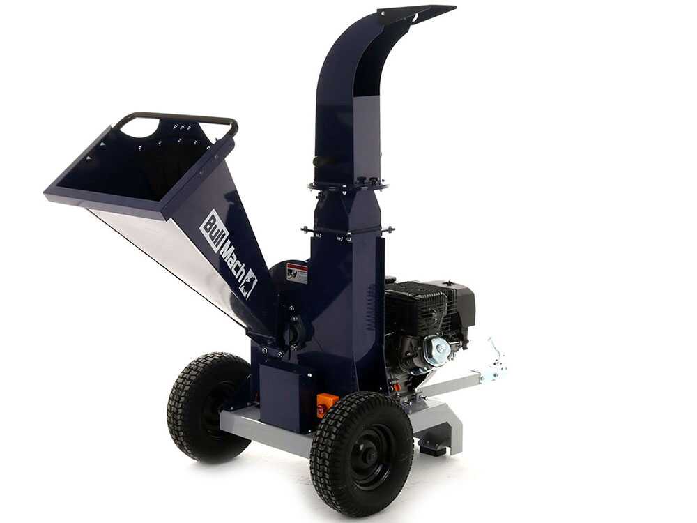 BullMach ZEUS 120 LE benzine hakselaar, takken tot 80 mm, elektrische start, detail 12