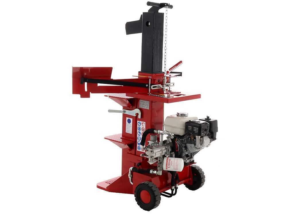 Ceccato Olindo BULL SPL12FH benzine houtklover, 12 ton, verticaal, detail 13