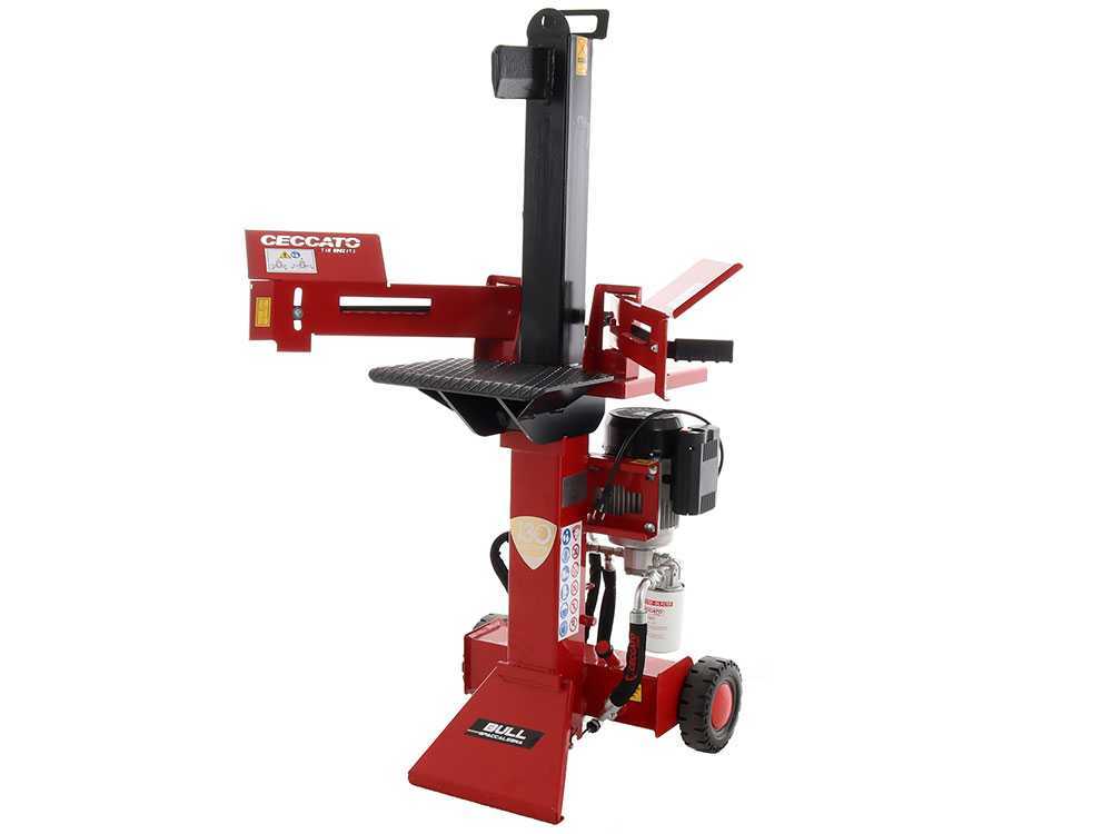 Ceccato Olindo BULL SPLE 6L elektrische houtklover, 6 ton, verticaal, detail 13