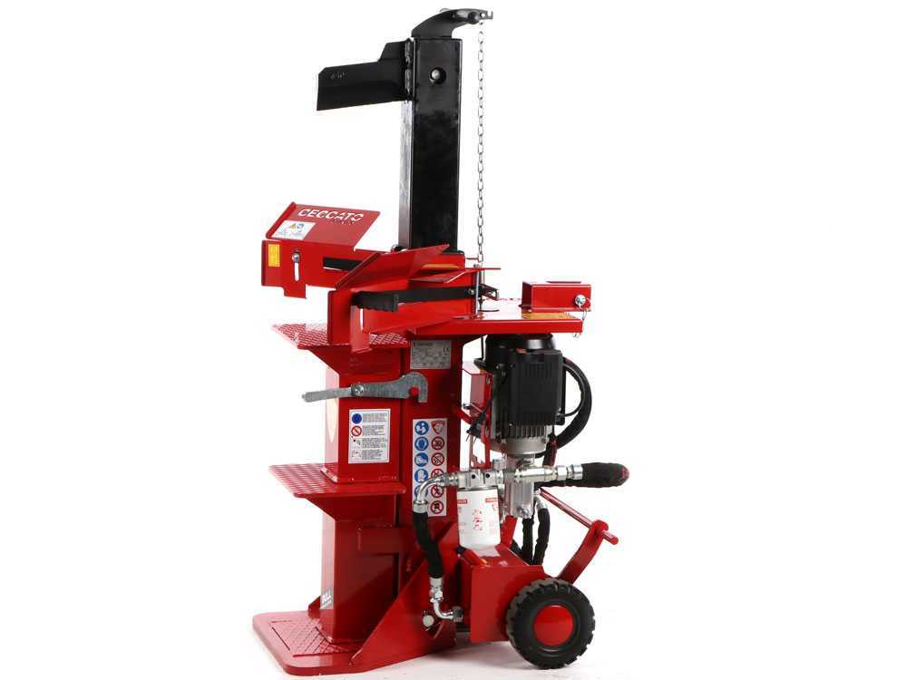 Ceccato Olindo BULL SPLET12FDP elektrische houtklover, 12 ton, verticaal, detail 12