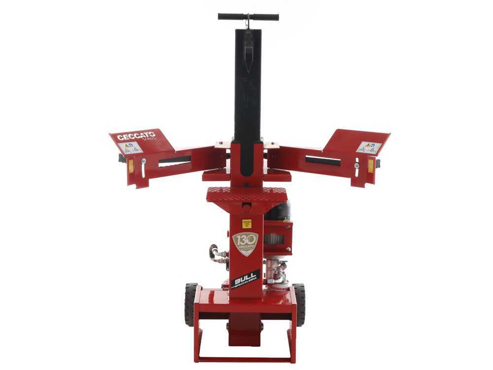 Ceccato Olindo SPLE12T elektrische houtklover, 12 ton, verticaal, detail 12