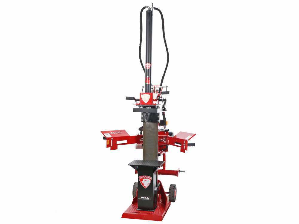 Ceccato Olindo SPLE13TLT elektrische houtklover, 13 ton, verticaal, detail 13
