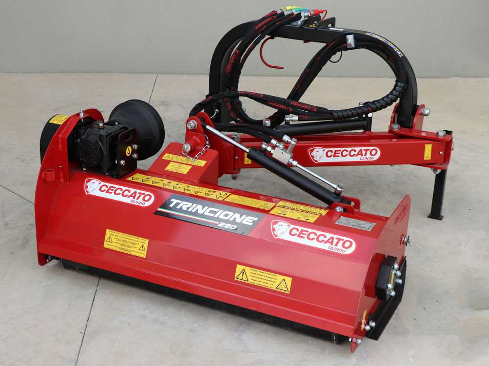 Ceccato Olindo trincione 290 argini 1200 zijklepelmaaier met arm 120 cm, detail 13