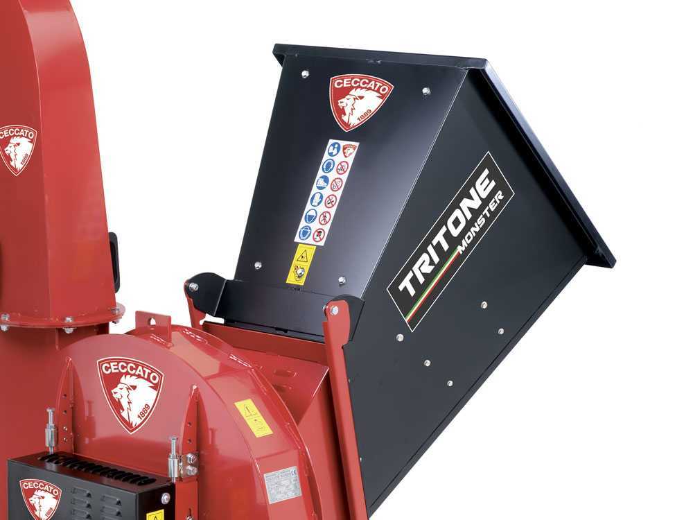Ceccato Olindo Triton Monster elektrische hakselaar, takken tot 100 mm, 400 V, detail 12