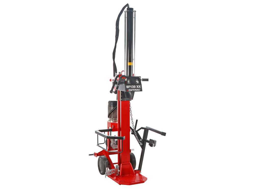 Docma SF130 380 + elektrische houtklover, 13 ton, verticaal, detail 13