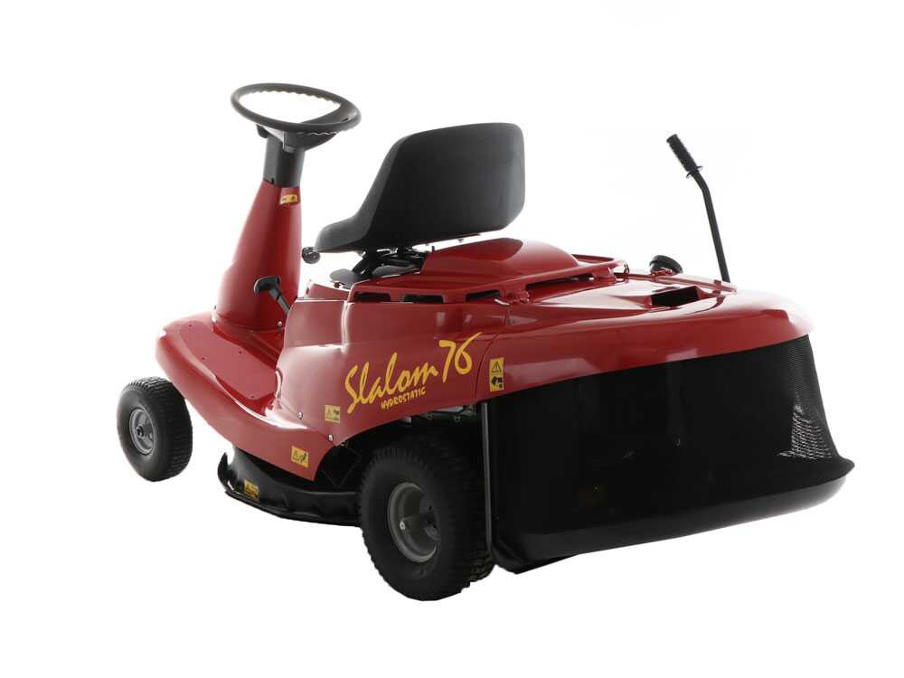 Eurosystems SLALOM 76 zitmaaier met opvangbak 76 cm, hydrostaat, detail 12