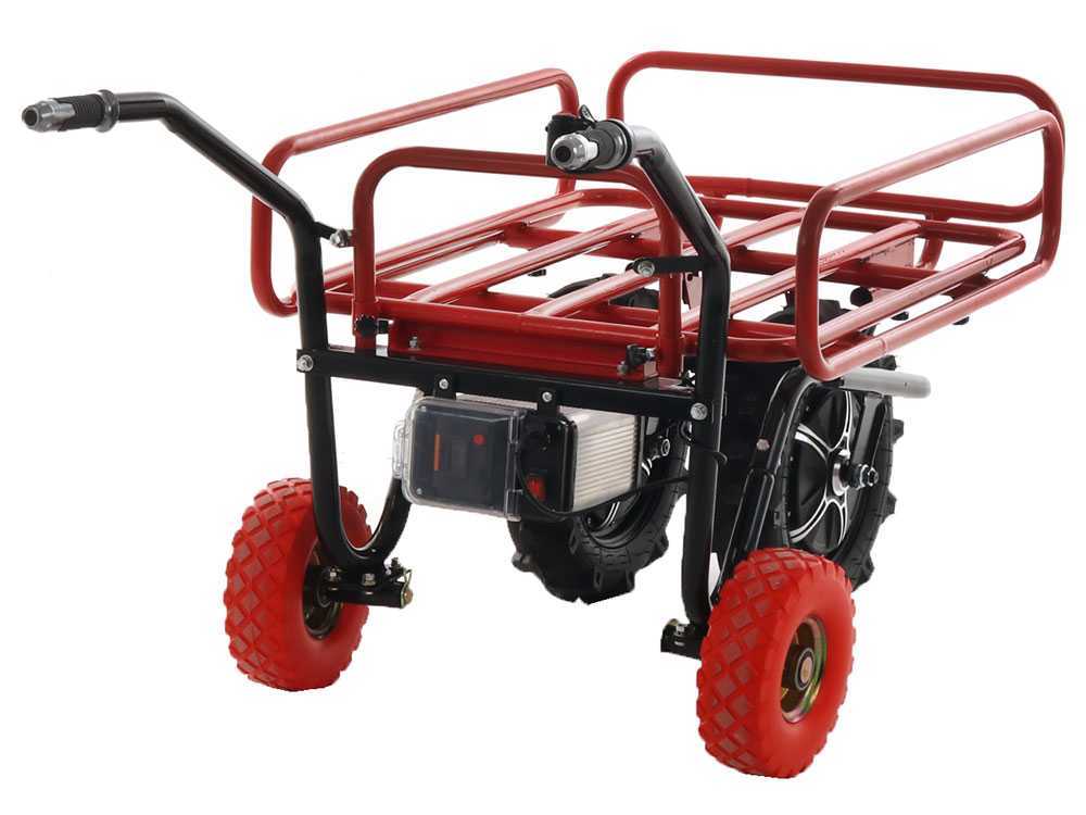 Accu motorkruiwagen laadvermogen 200 kg GeoTech CAR 300T-T, 40 V 6 Ah, detail 12