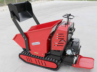 Rupsdumper laadvermogen 500 kg GeoTech Pro Geoporter 550 DHS Hydro, hydraulisch kiepen, detail 13